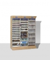 Un meuble stockeur bois valorisant vos produits