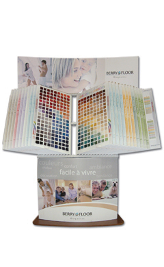 Pr�sentoir Nuancier de Moquette
