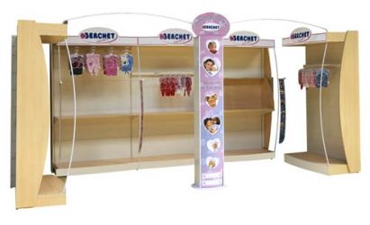 Habillage complet de gondoles Berchet