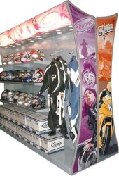 P-Gaz : aménagement magasin pour équipement moto