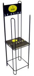 Présentoir PLV stockeur de catalogues : Gitanes