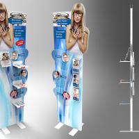 Prsentoir magntique Magic Totem pour PLV optique