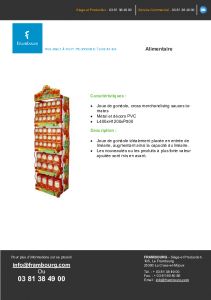 Prsentoir Heinz - CJS PLV