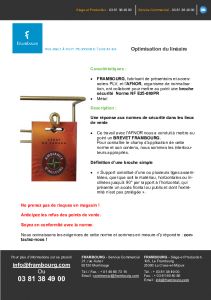 Plaquette broche - CJS PLV