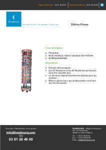 Prsentoir de livres pour enfants