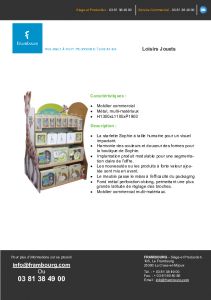 Prsentoirs PLV pour jouets