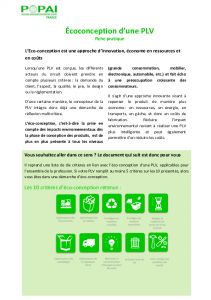 Fiche co Popa pour lcoconception