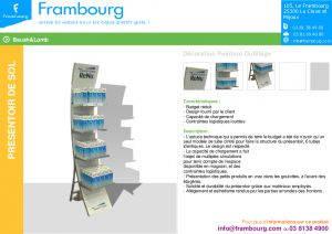 Stockeur de produits : Bausch & Lomb