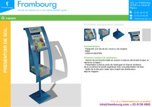 Pr�sentoir Sol Pr�sentoir Mural et Comptoir