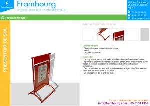 PLV Stop-Trottoirs Publicitaires