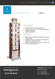 Produits Vtrinaires - Prsentoir PLV