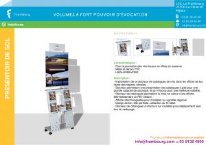 Prsentoir de Vin Design - PLV pour les Vins