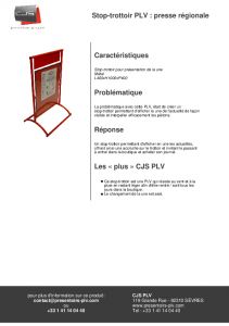 Stop trottoir Presse rgionale