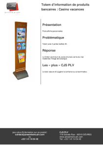 CASINO Totem d'information