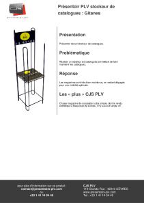 Stockeur de catalogues Gitanes