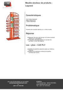 Meuble stockeur Legrand