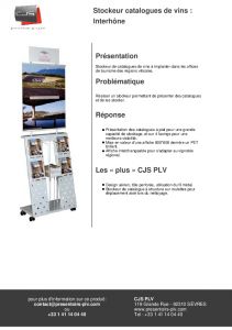 Stockeur de catalogues Interhne