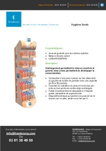 PLV LOral Joue de Gondole