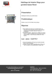 Mobilier Wago Habillage Linaire