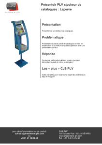 Prsentoir GME Lapeyre