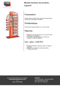 Meuble stockeur Legrand