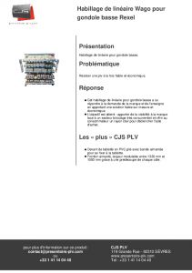 Linaire mobilier Wago