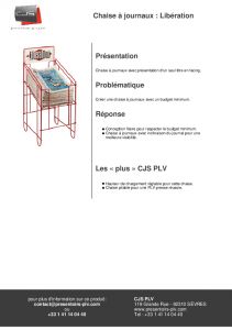 Stockeur de journaux Libration