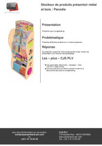 Panodia Prsentoir Stockeur