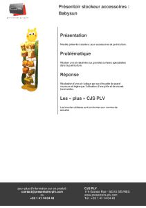 Babysun Prsentoir