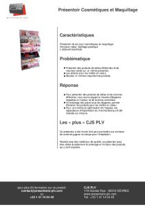 BodyMinute Prsentoir de sol