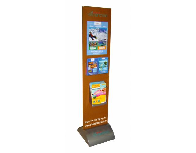 Totem d\'information de produits bancaires : Casino vacances