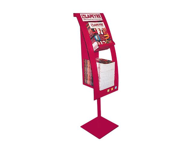 Prsentoir de sol stockeur de catalogues : Lapeyre