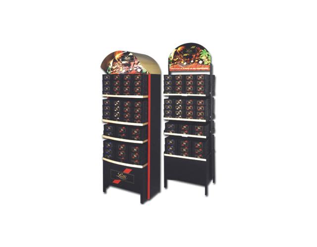Tte de gondole PLV : chocolats Lamy Lutti