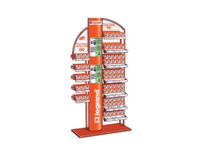 Prsentation des produits Legrand en meuble stockeur