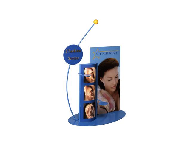Prsentoir de comptoir vitrine : Starkey