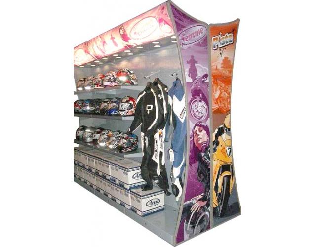 Bigstore : amnagement magasin pour quipement moto