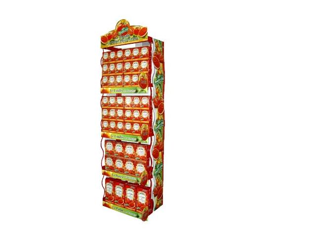 Joue de gondole cross merchandising : Heinz