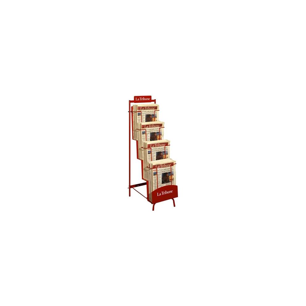 Chaise multi journaux pour kiosques : La Tribune