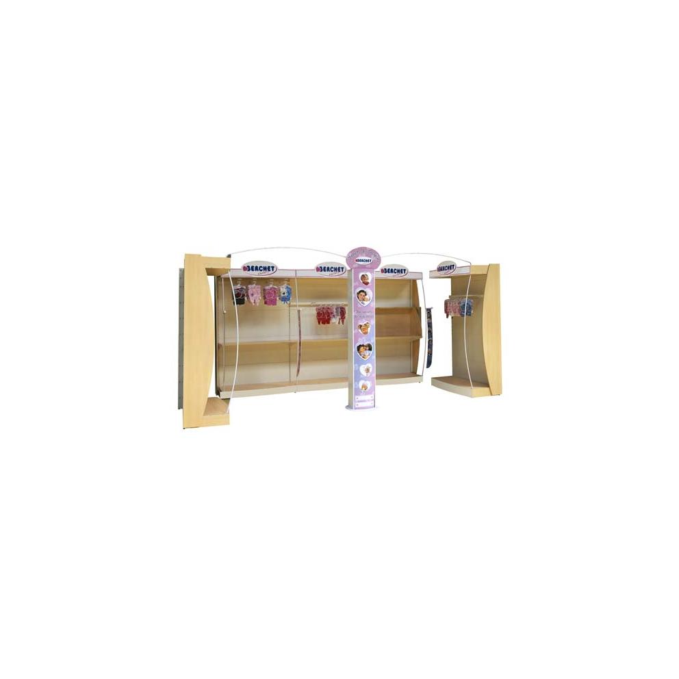 Habillage complet de gondoles : Berchet