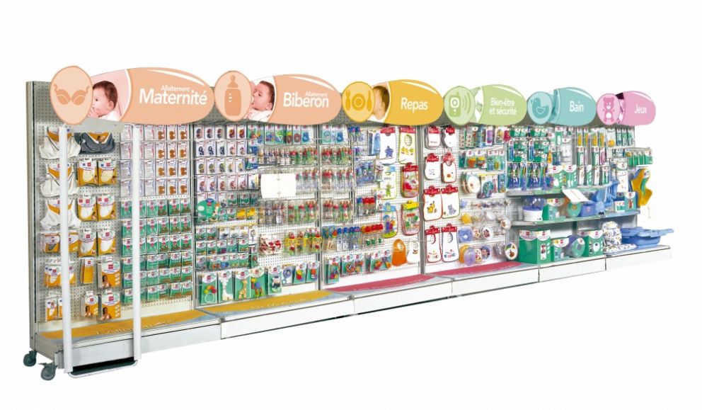 Habillage de linaire pour produits bb