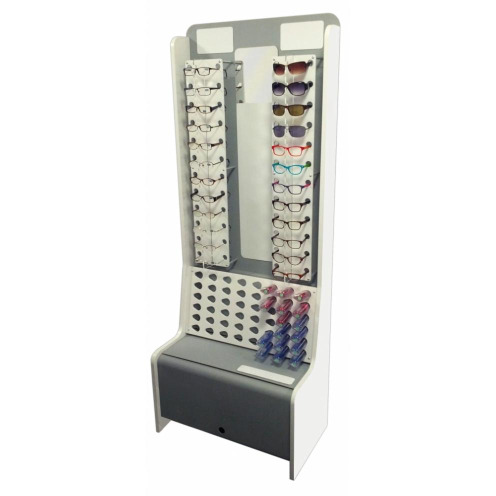 Kiosque prsentoir pour lunettes haut de gamme